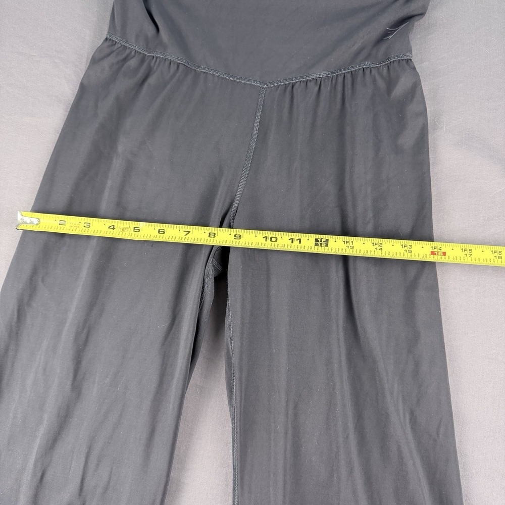 Gymshark Women's Black High Waist Pants XL Athletic Fit Nylon Activewear - Picture 4 of 10